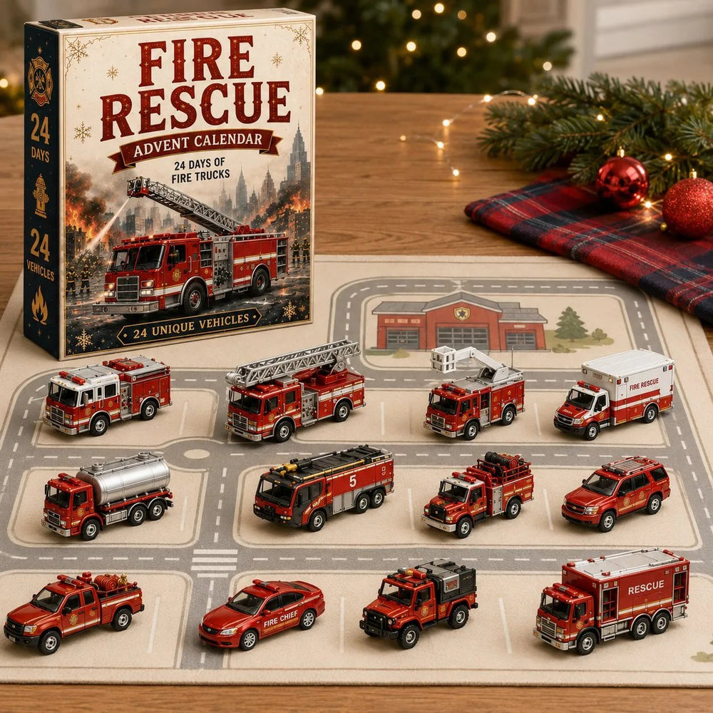Fire Rescue vehicle advent calendar