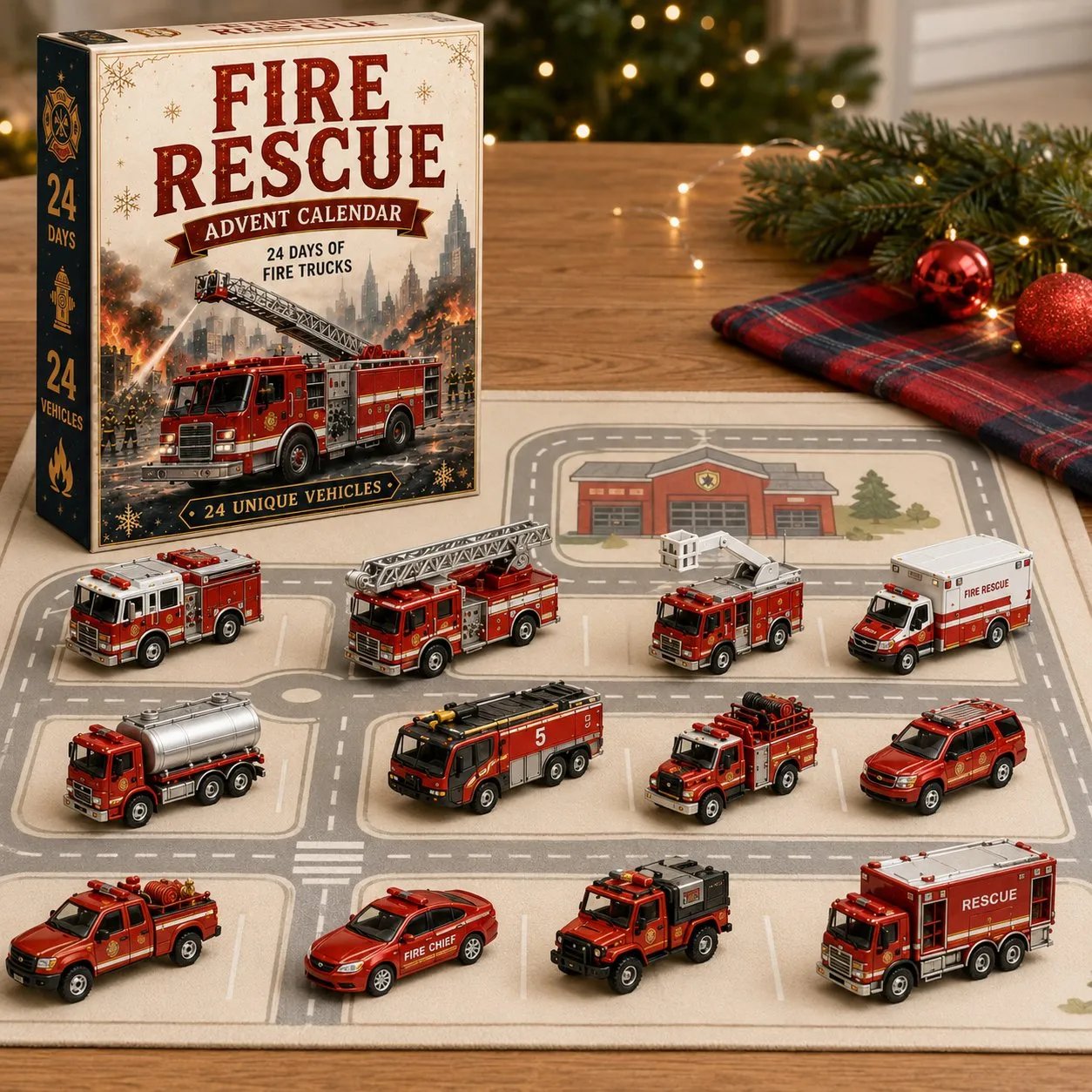 🚧Build the Fleet Collection 24-Day Vehicle Advent Calendar Series | ✨A New Adventure Every Morning