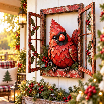 🎄🪟 Vintage Christmas Funny Window😆