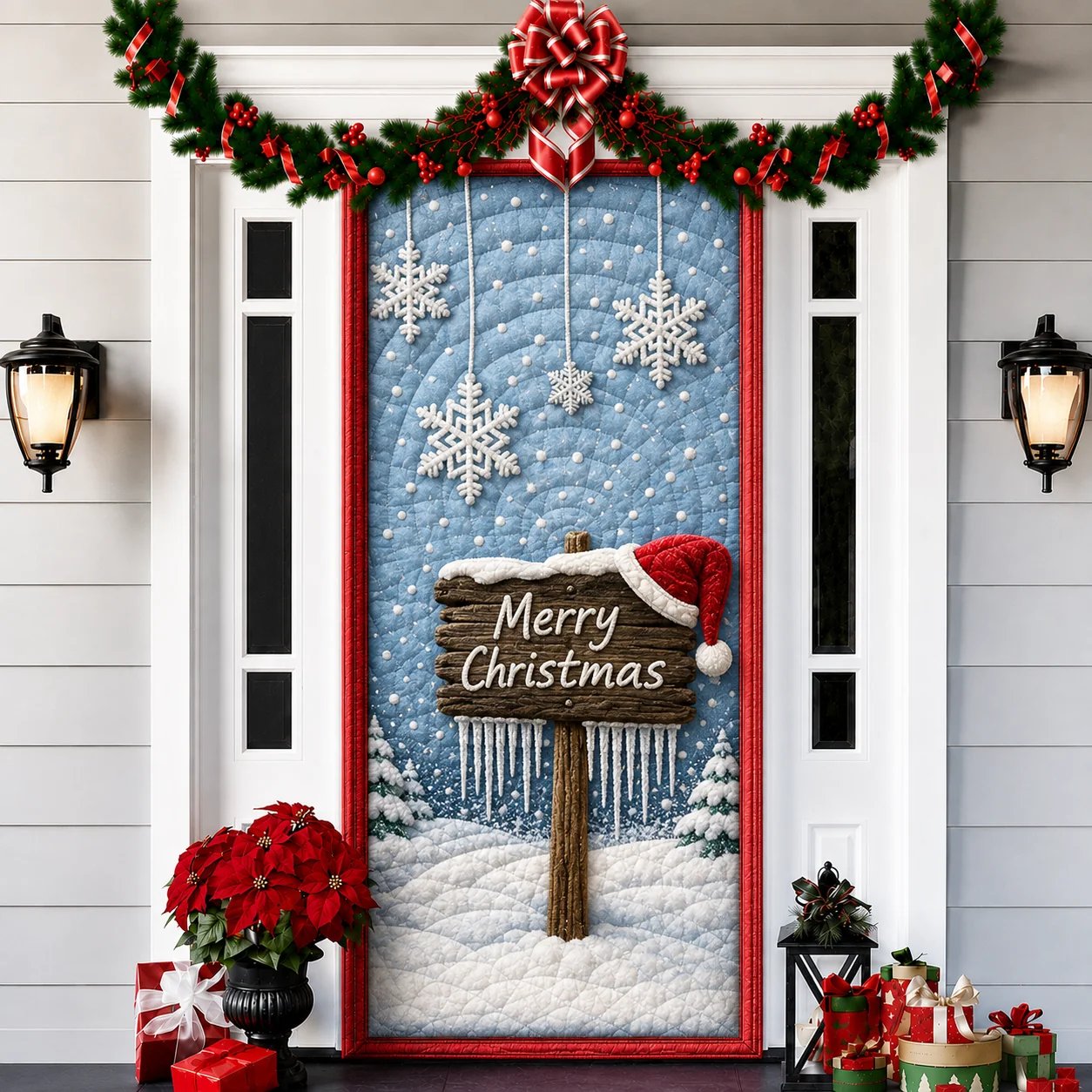 Last day 50% OFF🌟2026 3D Christmas front door decoration