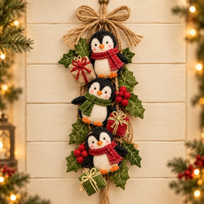 Vintage Christmas Character Door Hangers