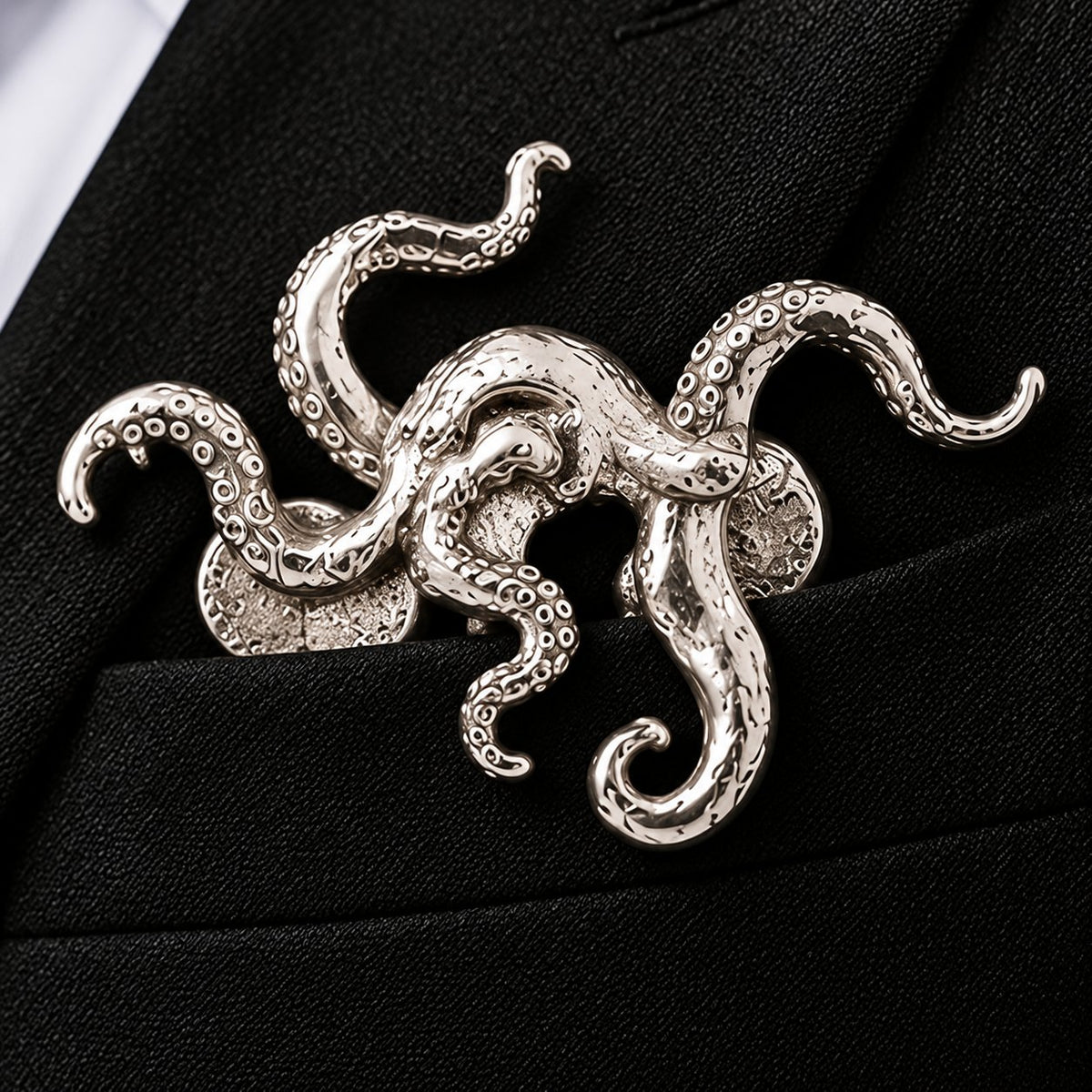 ✨ Luxury Sculpted Animal Brooch – Premium Statement Piece for Suits & Blazers