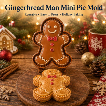 🔥😍 Letzter Tag: 49 % Rabatt – 🎄 Weihnachts-Mini-Pie-Formen-Kollektion mit 9 Designs | Wiederverwendbare Prägeformen für detailreiche Weihnachtsmann-, Schneemann-, Rentier-, Tannenbaum- & Festtags-Pies 🥧✨