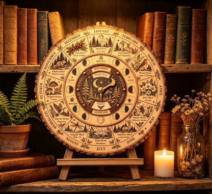 🌙🌲Moon & Nature Observation Wheel🌕