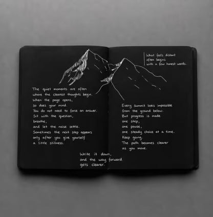 🎨📘 Think in Color Creative Notebook – 140 GSM Pages + Free White Gel Pen
