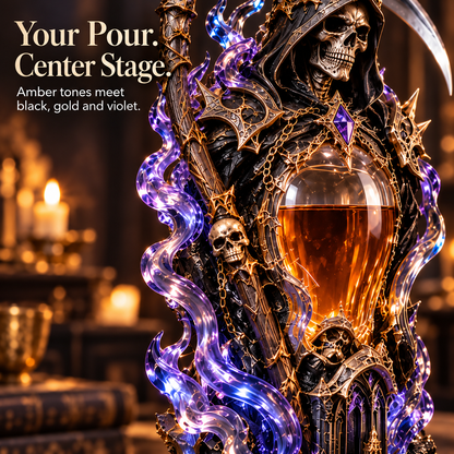 Grim Reaper Whiskey Decanter – King of the Dead Gothic Bar Decor