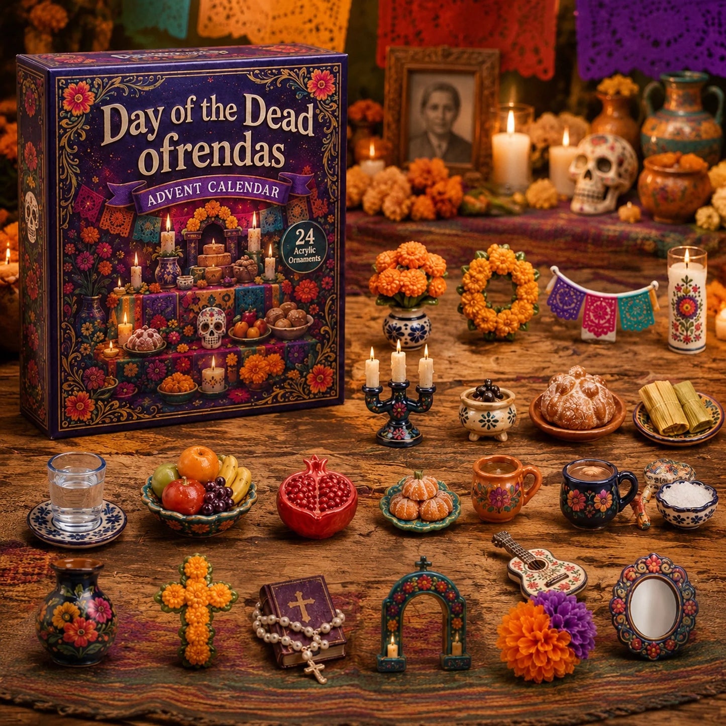💀🌼 24 Days of Ofrenda Memories – Colorful Keepsake Countdown Collection 2026