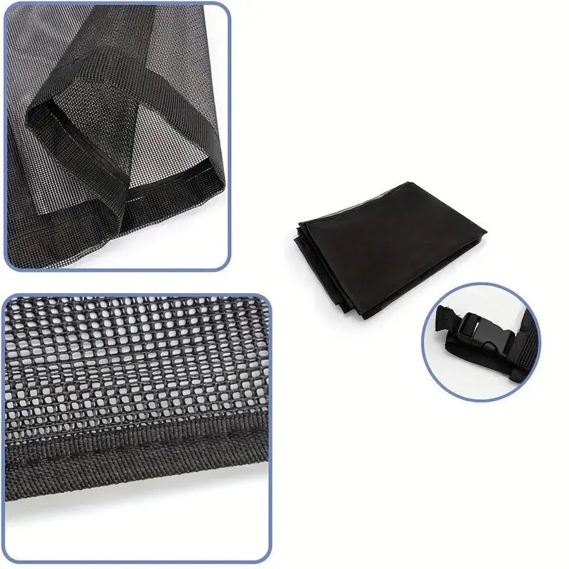 ❄️🍂 Heavy-Duty Mesh AC Cover – All-Season Outdoor Protection