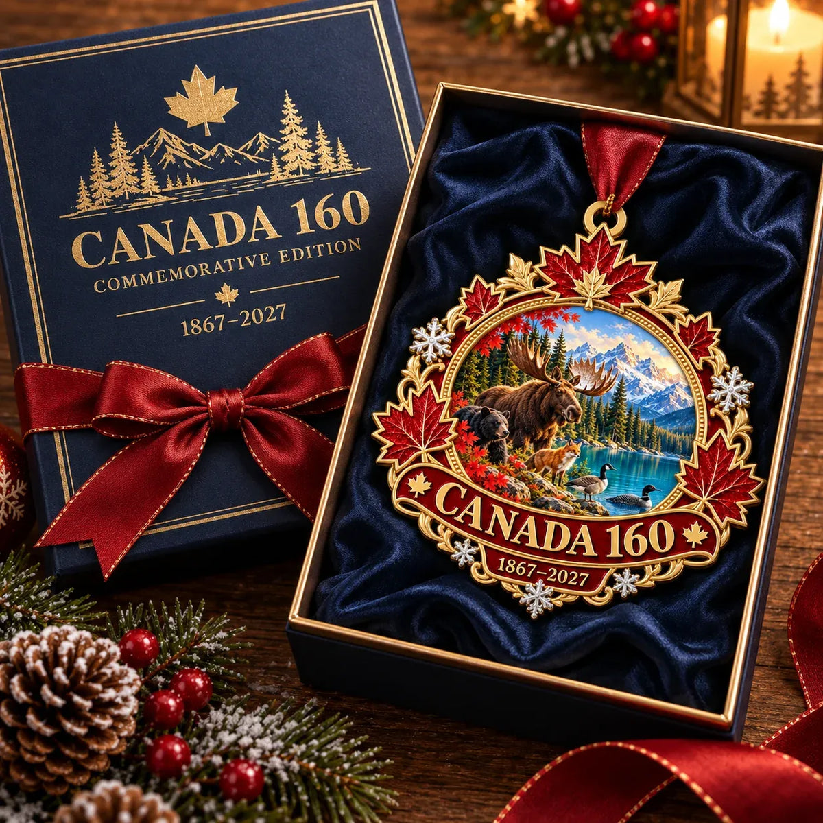 🍁🇨🇦 Canada 160th Anniversary Keepsake – 5 Heritage-Inspired Designs Celebrating 1867–2027