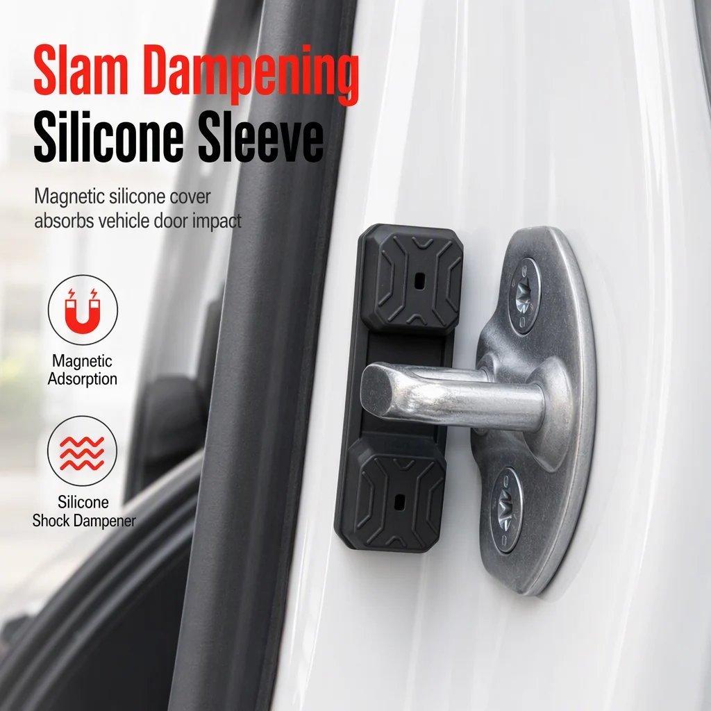 🔥🎁🚗 Magnetic Car Door Silencer Pads – Reduce Door Slam Noise & Protect Your Vehicle