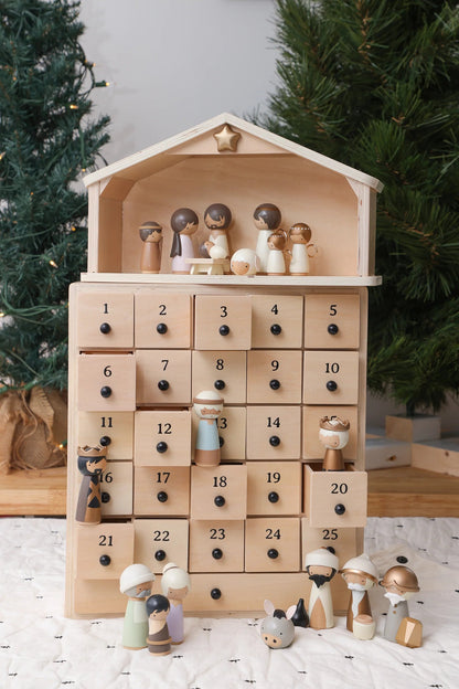 Nativity Advent Calendar 2026 – Christmas Countdown with Nativity Figures