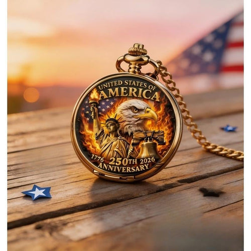 ⏳ ONLY 72 HOURS LEFT: USA 250TH POCKET WATCH — $25.99 ⏳