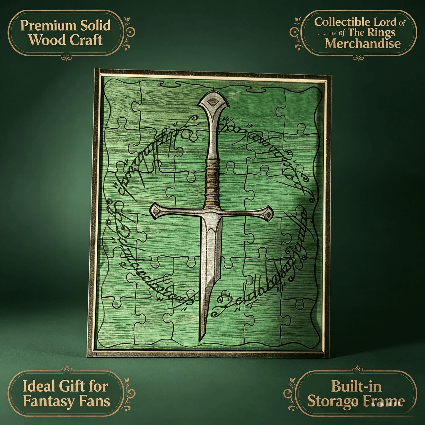 ⚔️✨ Personalized Broken Sword Puzzle | A Legendary Fantasy Craft for Puzzle Lovers🧩
