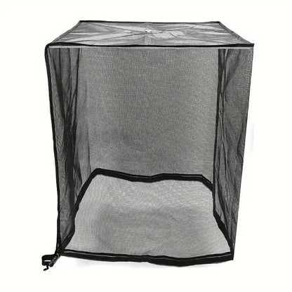 ❄️🍂 Heavy-Duty Mesh AC Cover – All-Season Outdoor Protection