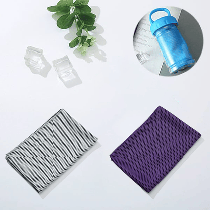 BUY 1 GET 1 FREE🌞Cooling Bottle - Cold Sweat Towel You Can Use Anywhere, Anytime! Reusable Soft Absorbent Cooling Portable