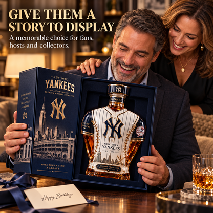 Bronx Bomber Jersey Decanter