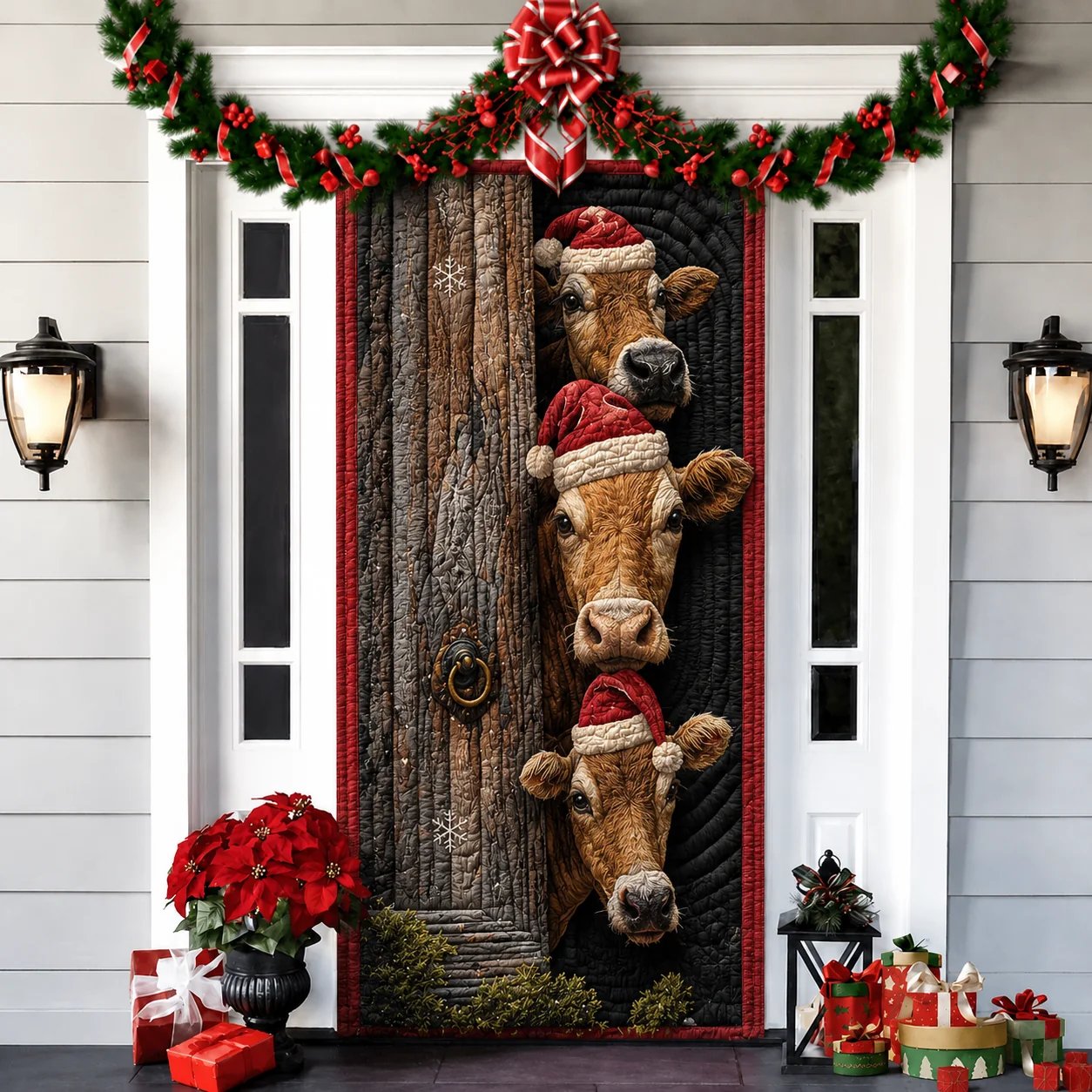 Last day 50% OFF🌟2026 3D Christmas front door decoration