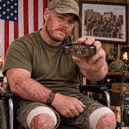 100% Handmade DD-214 Veteran Honor Bracelet(𝐂𝐡𝐚𝐝 𝐒𝐦𝐢𝐭𝐡 𝐇𝐚𝐧𝐝𝐦𝐚𝐝𝐞®)