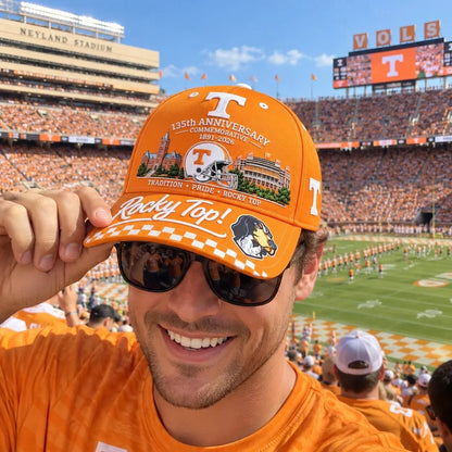 🇺🇸 Last Day Promo: 49% OFF🐶Rocky Top 135th Anniversary Commemorative Cap🏈