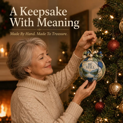 ❤️Beginner-Friendly🎄Christmas Faith Patchwork Ornament DIY Kit