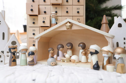 Nativity Advent Calendar 2026 – Christmas Countdown with Nativity Figures