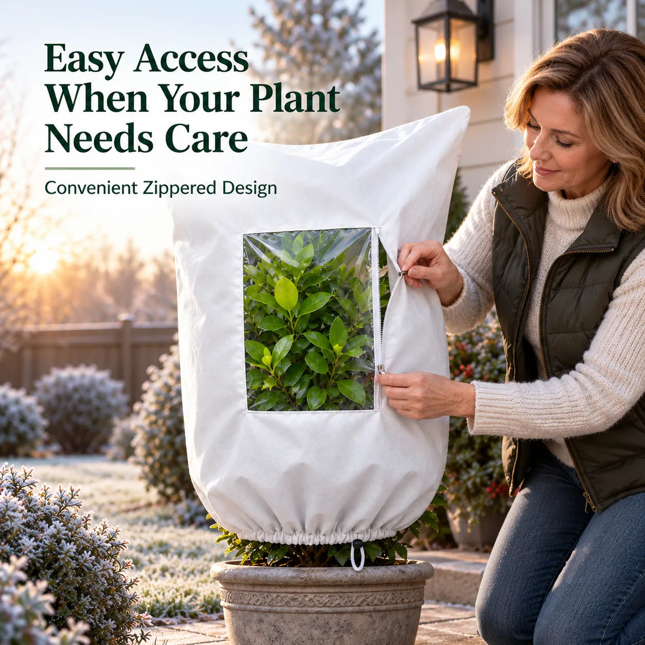 ❄️🌿 Winter Garden Shield Cover – Frost & Cold Protection for Outdoor Plants