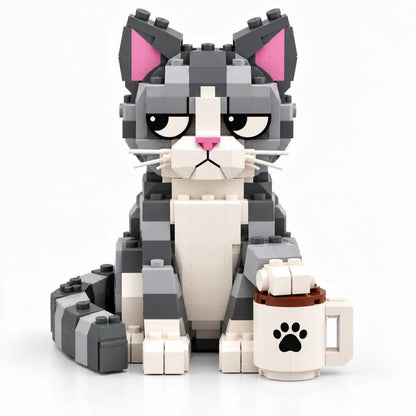 Judgmental Tabby Cat Building Set 😾 Meet The Cat That Judges Everything