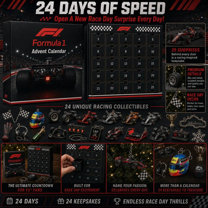 🏎 F1 Racing Christmas Advent Calendar