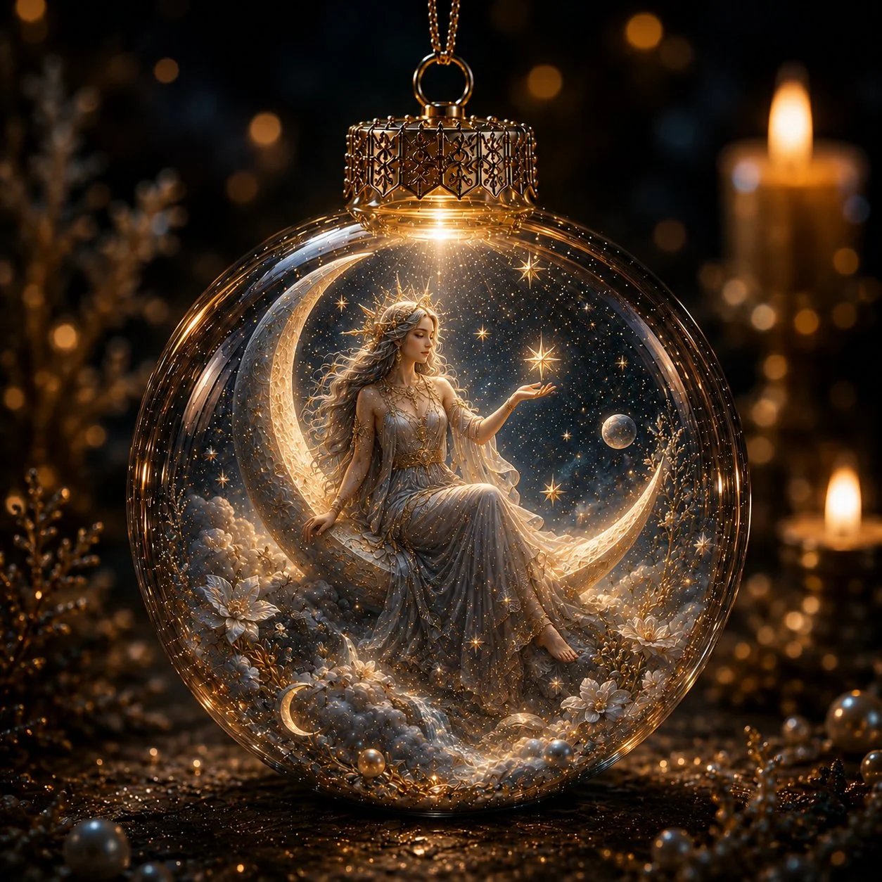 🔥🎁⏳ Last Day 49% OFF – ✝️ Illuminated 3D Christian Faith Ornament Collection | Clear Globe with Sacred Figures, Warm Golden Glow & 8 Meaningful Designs ✨
