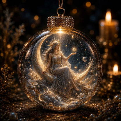 🔥🎁⏳ Last Day 49% OFF – ✝️ Illuminated 3D Christian Faith Ornament Collection | Clear Globe with Sacred Figures, Warm Golden Glow & 8 Meaningful Designs ✨
