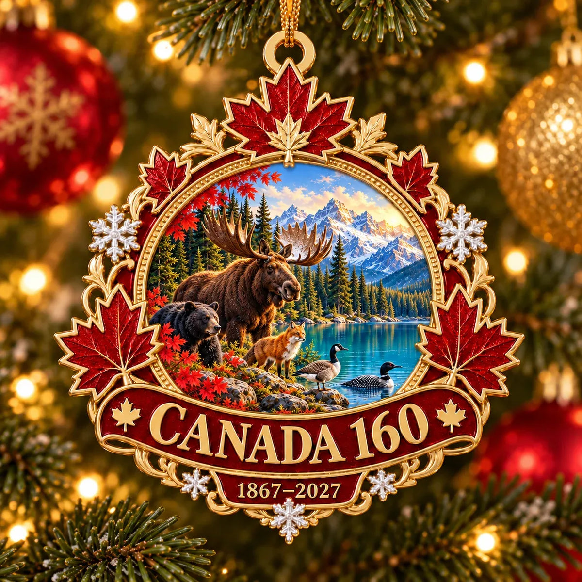 🍁🇨🇦 Canada 160th Anniversary Keepsake – 5 Heritage-Inspired Designs Celebrating 1867–2027