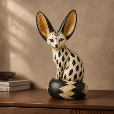 🎁Vintage Fennec Fox Sculpture