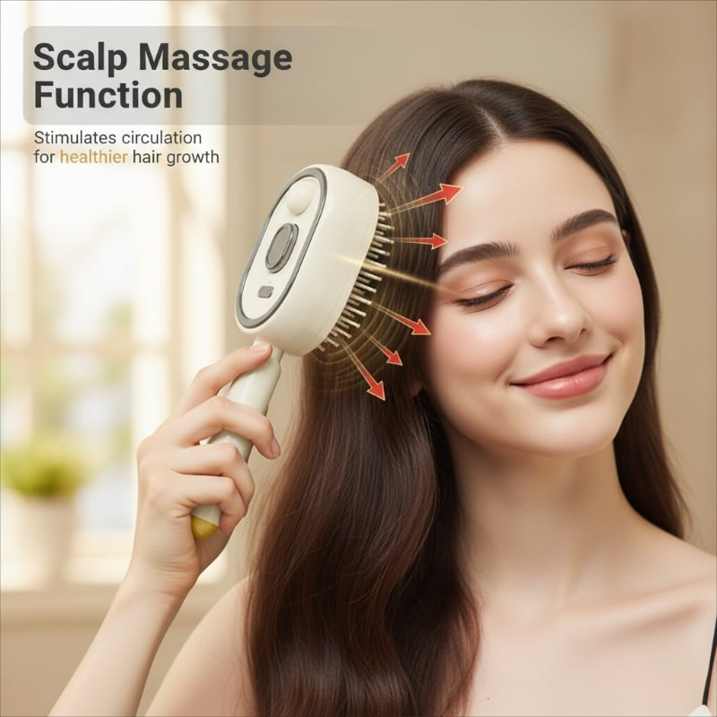 🔥Electric Spray Air Cushion Massage Comb💗