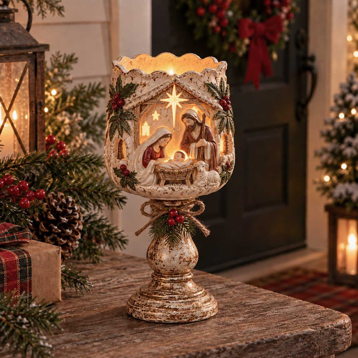 🎄 Christmas Heirloom Glow Candle Holder Collection (📦Buy 2 Free Shipping)