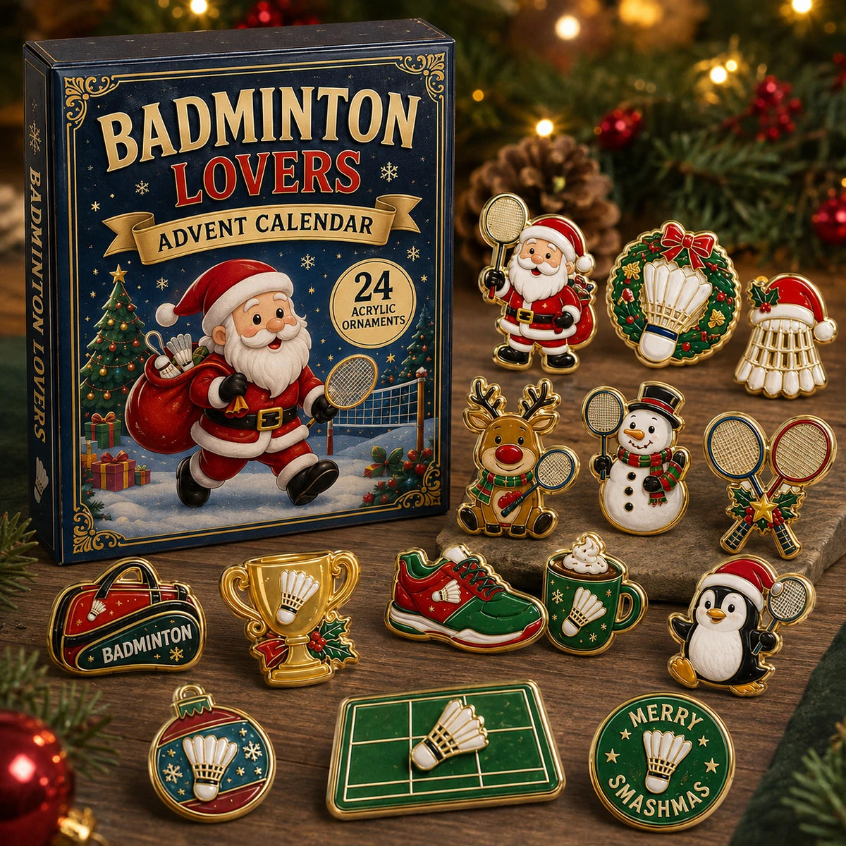 🏸🎅 24 Days of Shuttlecock Cheer – Christmas Badminton Collector Countdown 2026