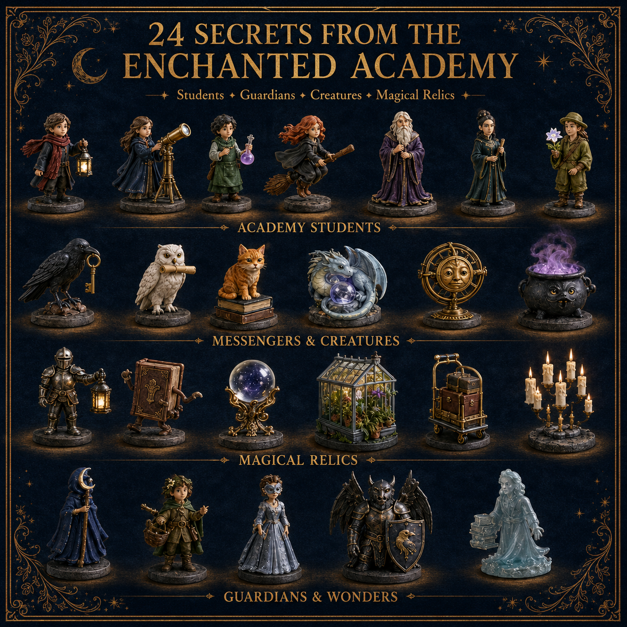 🎁24 Days of the Enchanted Academy – Magical Collectible Advent Calendar