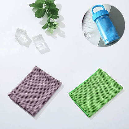BUY 1 GET 1 FREE🌞Cooling Bottle - Cold Sweat Towel You Can Use Anywhere, Anytime! Reusable Soft Absorbent Cooling Portable