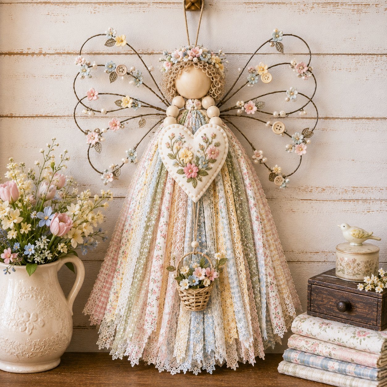 🪽Angel Fabric Hanging DIY Kit🪽