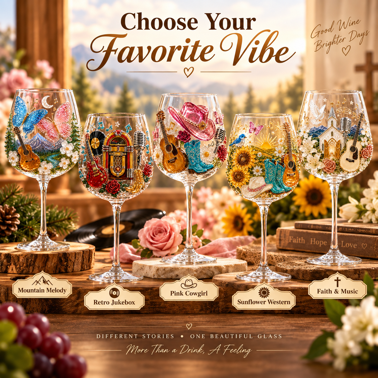 🔥 Queen of Country 1946–2026 3D Glass Collection