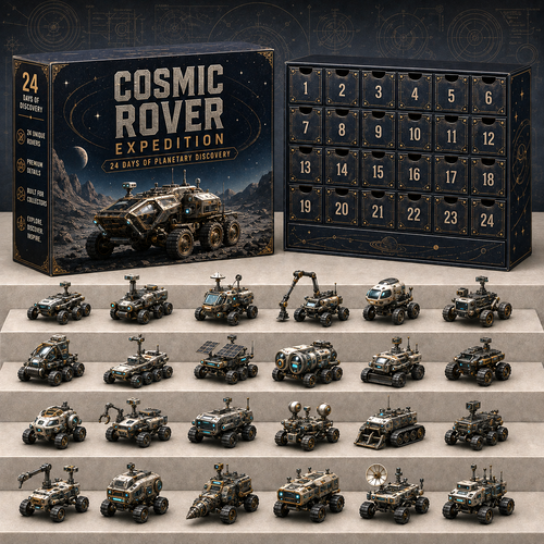 🔥49% Off Last Day - 24-Day Space Rover Advent Calendar – 24 Futuristic Planetary Explorers