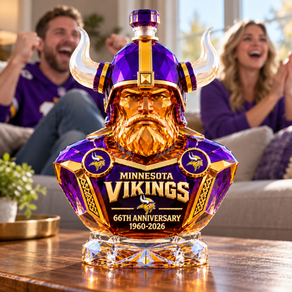 66th Anniversary Commemorative Whiskey Bottle