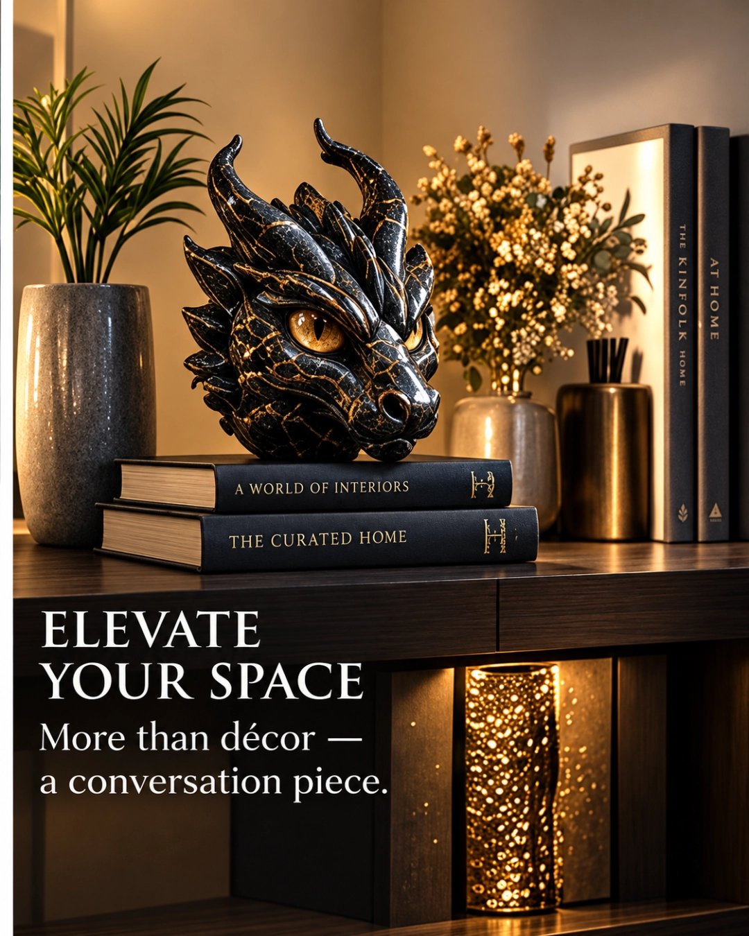 🔥Luxury Guardian Animal Stone Sculpture- ✨Elegant Home Décor & Gift-Ready Art Piece