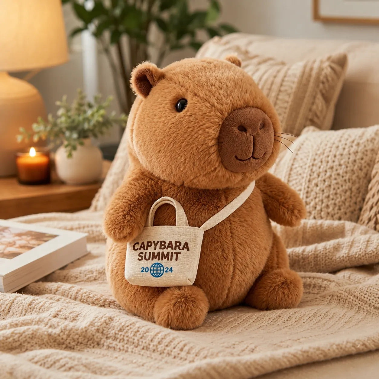 🦫Lazy Capybara Relax Summit Plush Toy