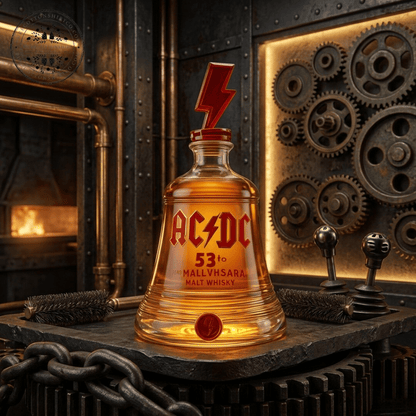 🔔 AC/DC 53rd Anniversary Hell’s Bells Decanter Bottle