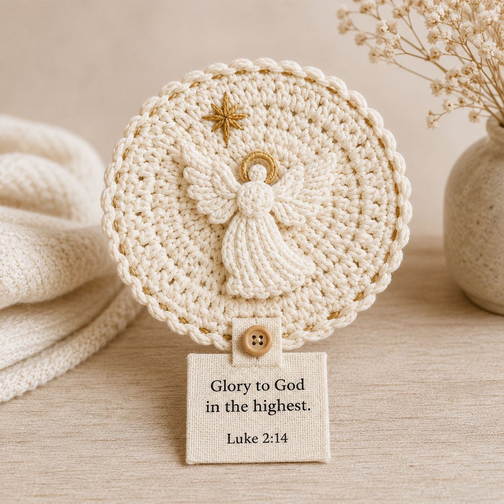 Nativity Crochet Coaster DIY Kit