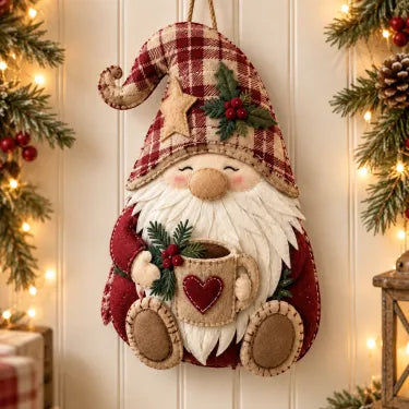 Vintage Christmas Character Door Hangers