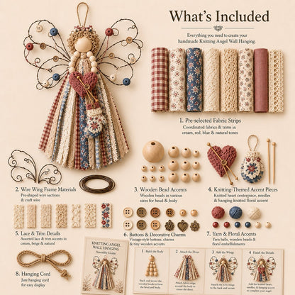 🪽Angel Fabric Hanging DIY Kit🪽