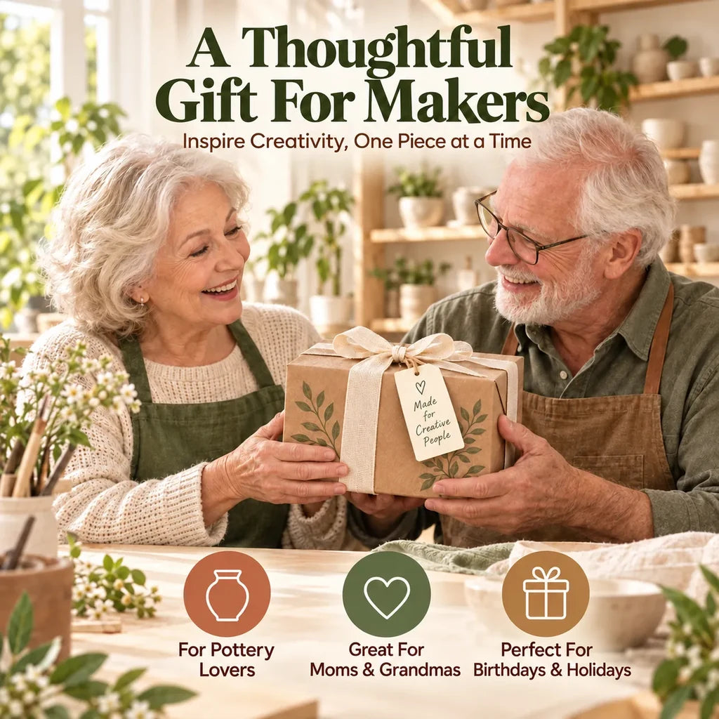 Gift idea for pottery and craft lovers