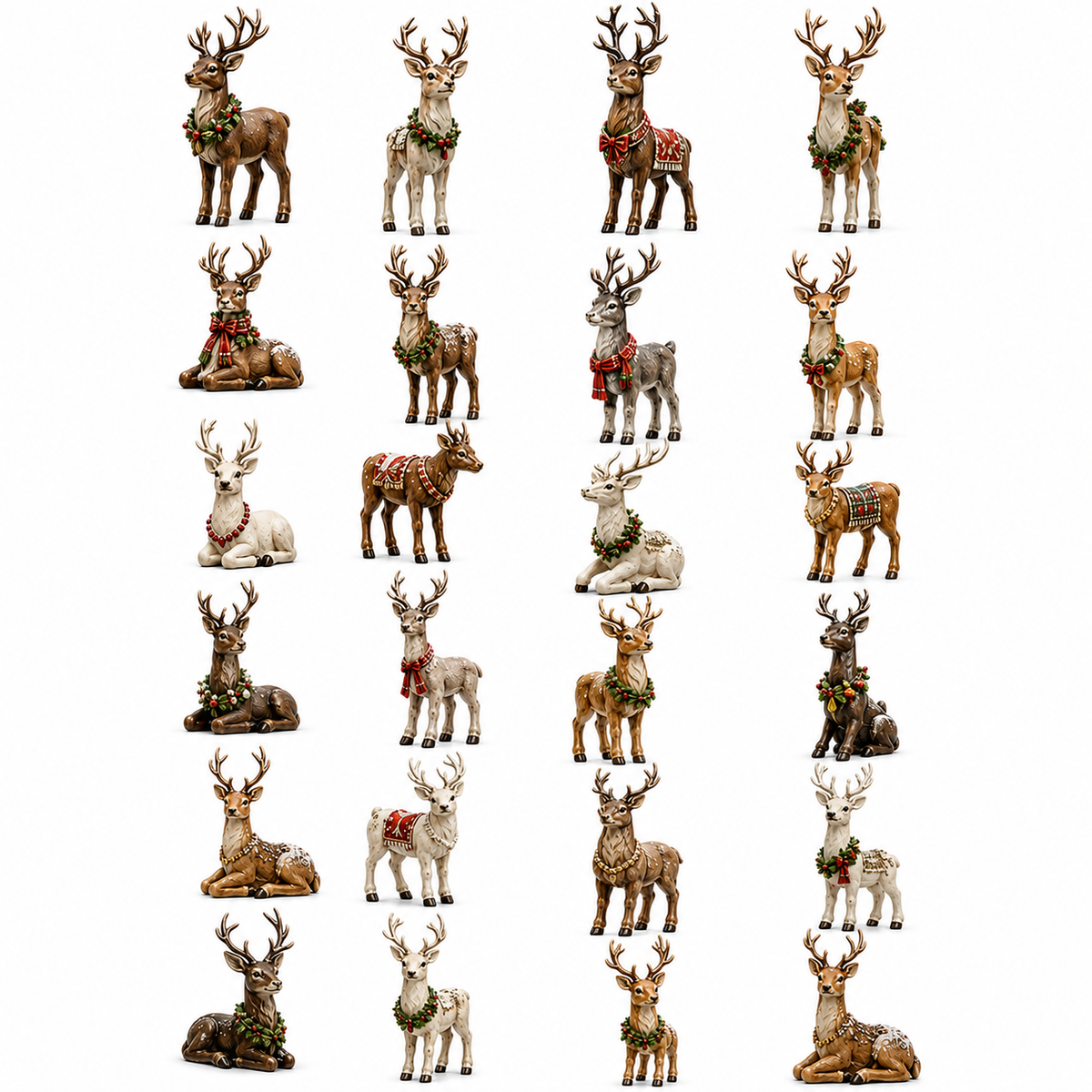 ✨24-Day Christmas Countdown Advent Calendar –Reindeer Magic  Ornament