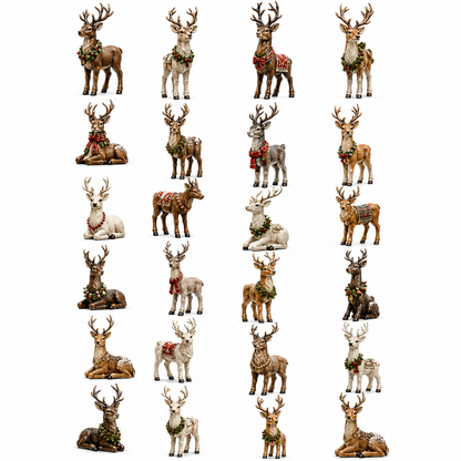 ✨24-Day Christmas Countdown Advent Calendar –Reindeer Magic  Ornament